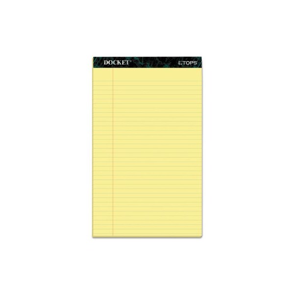 Tops Products PAD, LGL, 8.5X14, 12PD/PK, CA 63580 - main